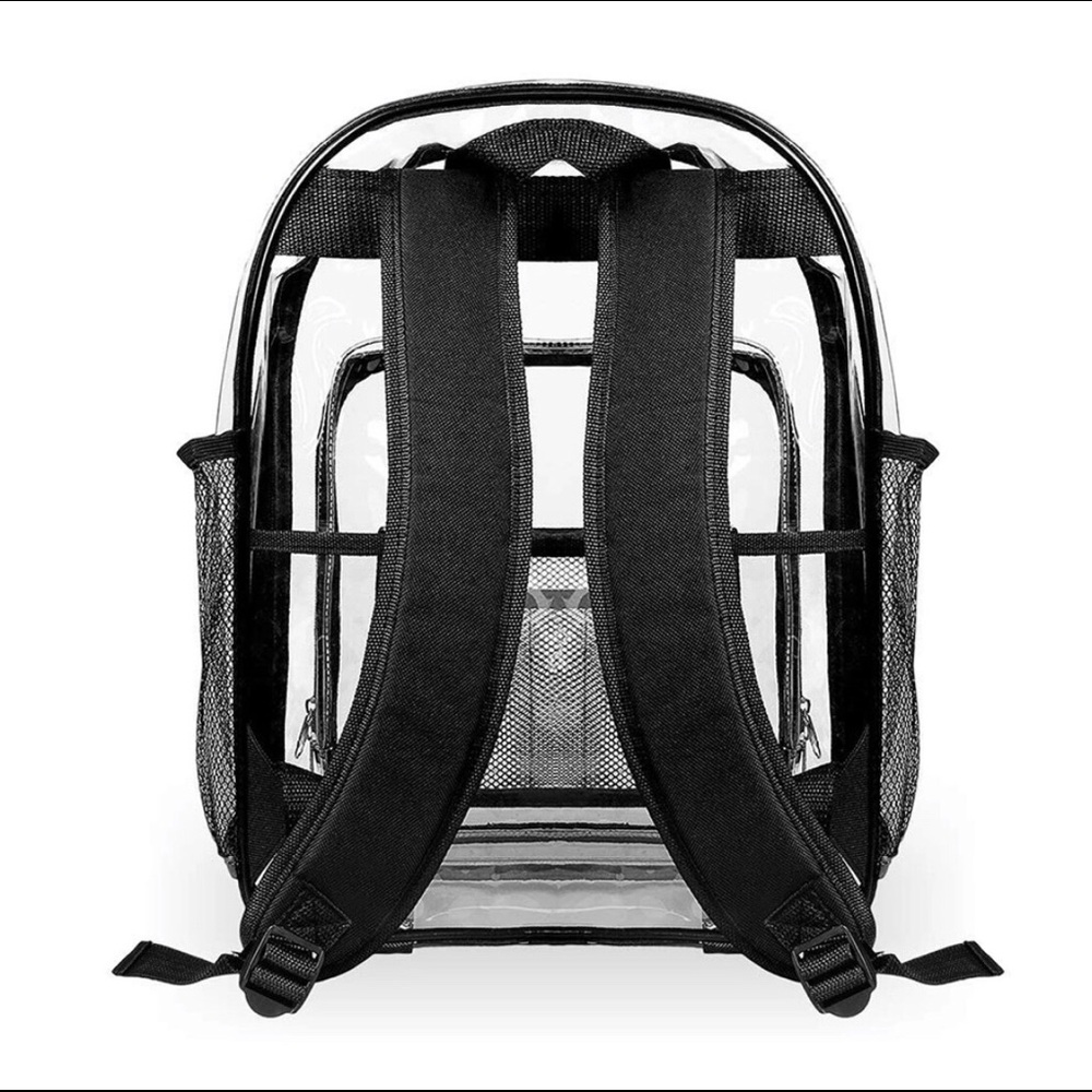PVC Transparent/Clear Backpack - Picture 2 of 3